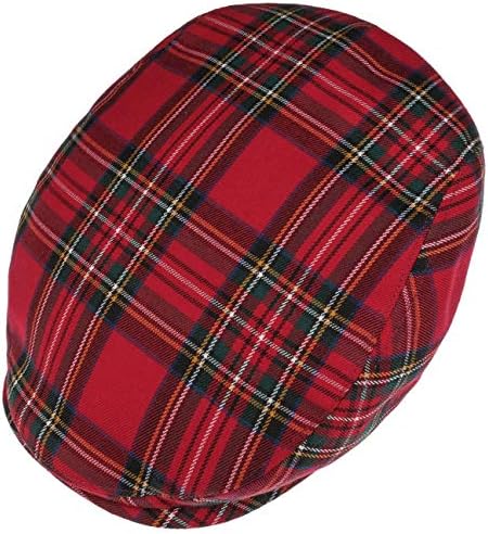 Vue 4 de Casquette Tartan Check Femmehomme