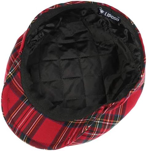Vue 5 de Casquette Tartan Check Femmehomme