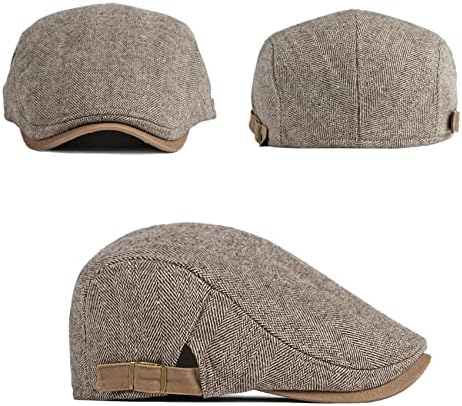 Vue 3 de Beret Homme Vintage Casquette