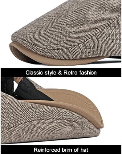Vue 5 de Beret Homme Vintage Casquette