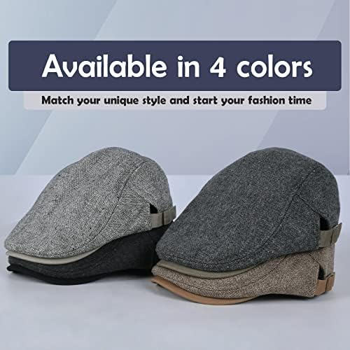 Vue 6 de Beret Homme Vintage Casquette