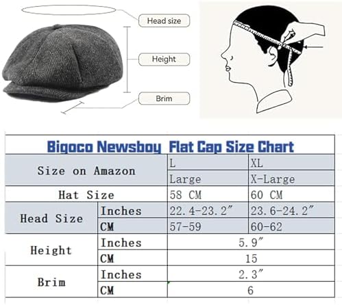 Vue 3 de Casquette Beret Gavroche Homme