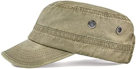 Vue 3 de Casquettes Militaires En Coton