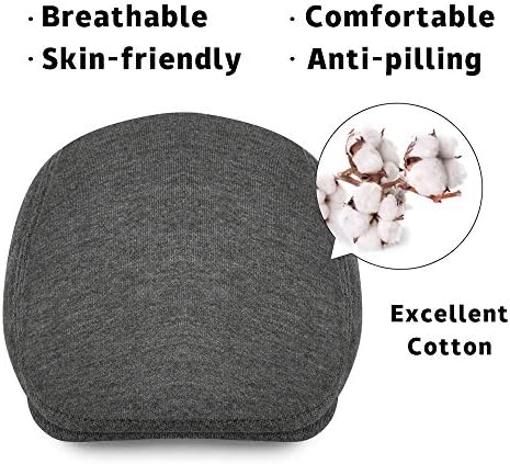 Vue 4 de Casquette Beret Homme Reglable