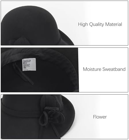 Vue 4 de Gatsby Chapeau Cloche En