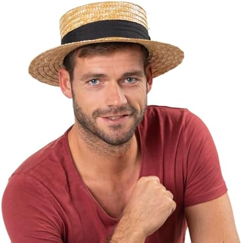 Vue 3 de Chapeau De Canotier En