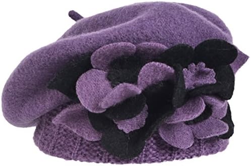 Vue 2 de Femme Beret Francais Laine