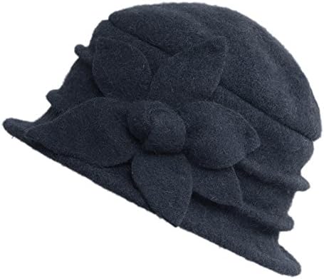Vue 4 de Chapeau Cloche Dhiver En