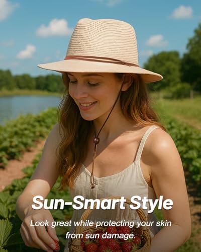 Vue 5 de Smlxlxxl Grand Chapeau Paille