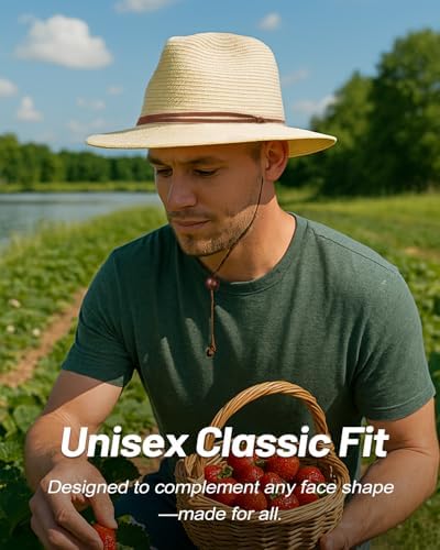 Vue 6 de Smlxlxxl Grand Chapeau Paille