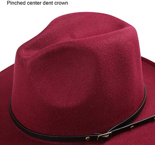 Vue 5 de Chapeau Fedora Large