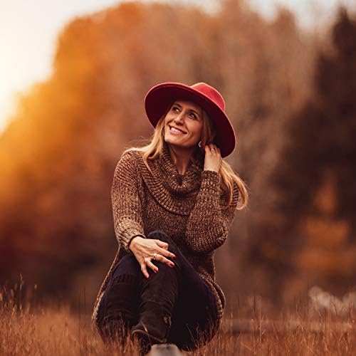 Vue 6 de Chapeau Fedora Large