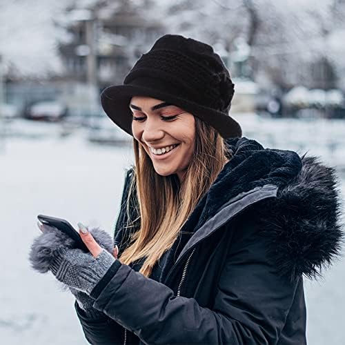 Vue 6 de Berets Chapeaux Melon Femme