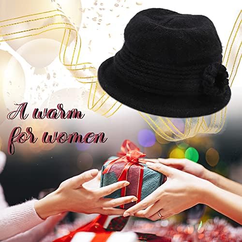 Vue 7 de Berets Chapeaux Melon Femme