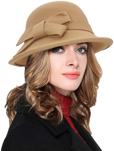 Vue 2 de Chapeau Cloche En Feutre