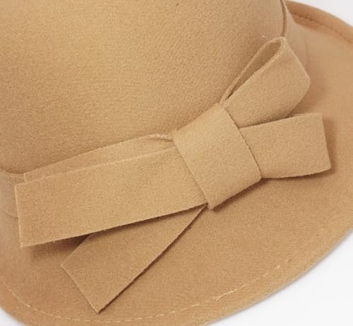 Vue 4 de Chapeau Cloche En Feutre