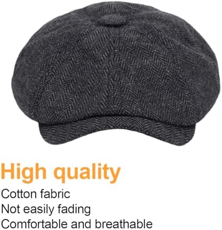 Vue 3 de Casquette Homme Femme Peaky