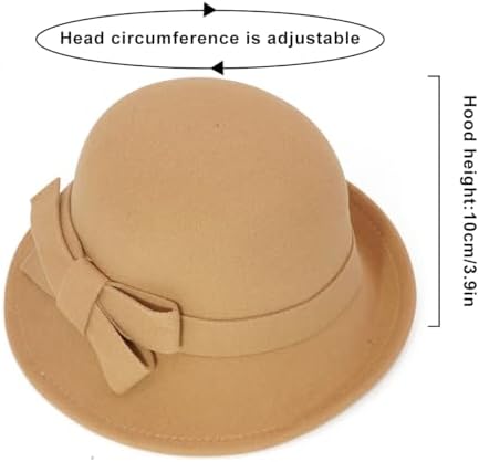 Vue 7 de Chapeau Cloche En Feutre