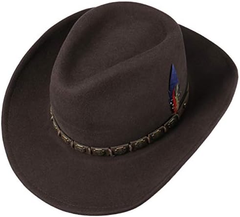 Vue 2 de Chapeau Hackberry Western Homme