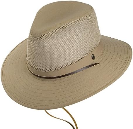 Vue 2 de Chapeau Australien Ventile Khaki