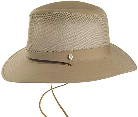 Vue 3 de Chapeau Australien Ventile Khaki