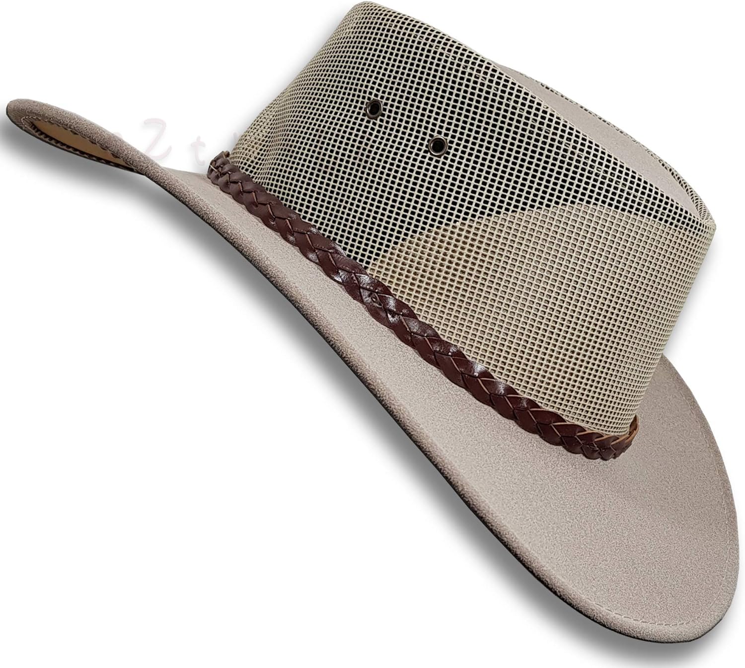 Chapeau Australien Outback Pcuir