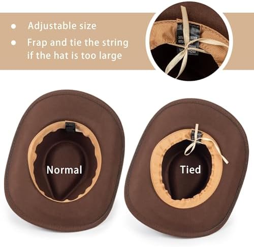 Vue 3 de Chapeau De Cowboycowgirl Style