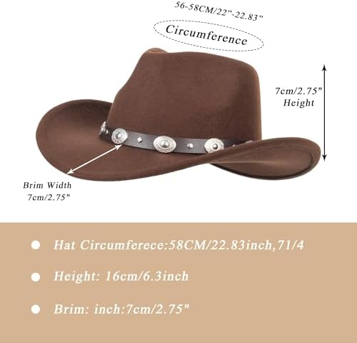 Vue 4 de Chapeau De Cowboycowgirl Style