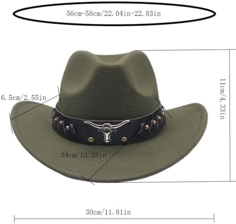 Vue 2 de Chapeaux Cowboy Style Western