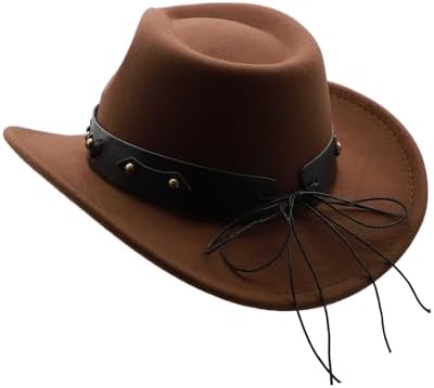 Vue 4 de Chapeau Cowboy Femme Chapeau
