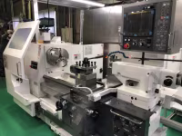 旋盤マシニング計14台(写真は直近導入の汎用デジタル旋盤）