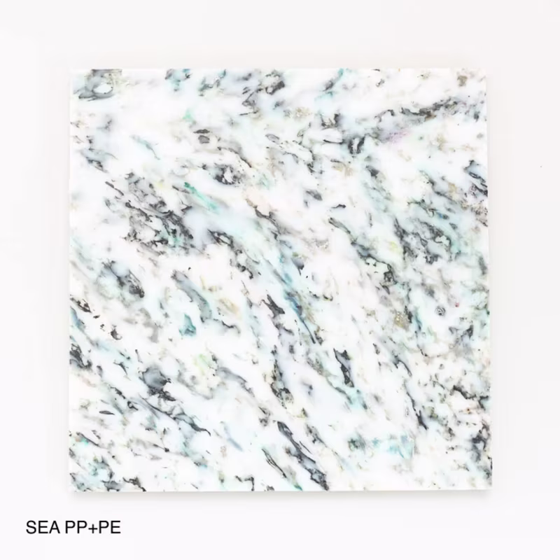 MATERIAL "GOMI" 再生プラスチック SEA PP+PE A3サイズ 10mm