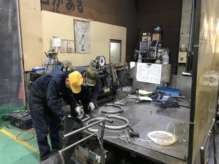 石川県金沢市、板金屋です。鉄、ステンレス加工、ご相談ください