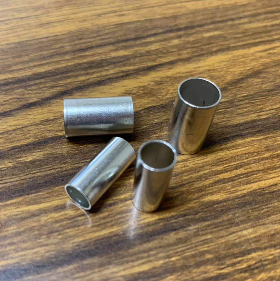 圧着スリーブ リン脱酸銅c12 深絞り加工 錫メッキ 金属加工から樹脂加工まで部品加工ならテックジャーニー