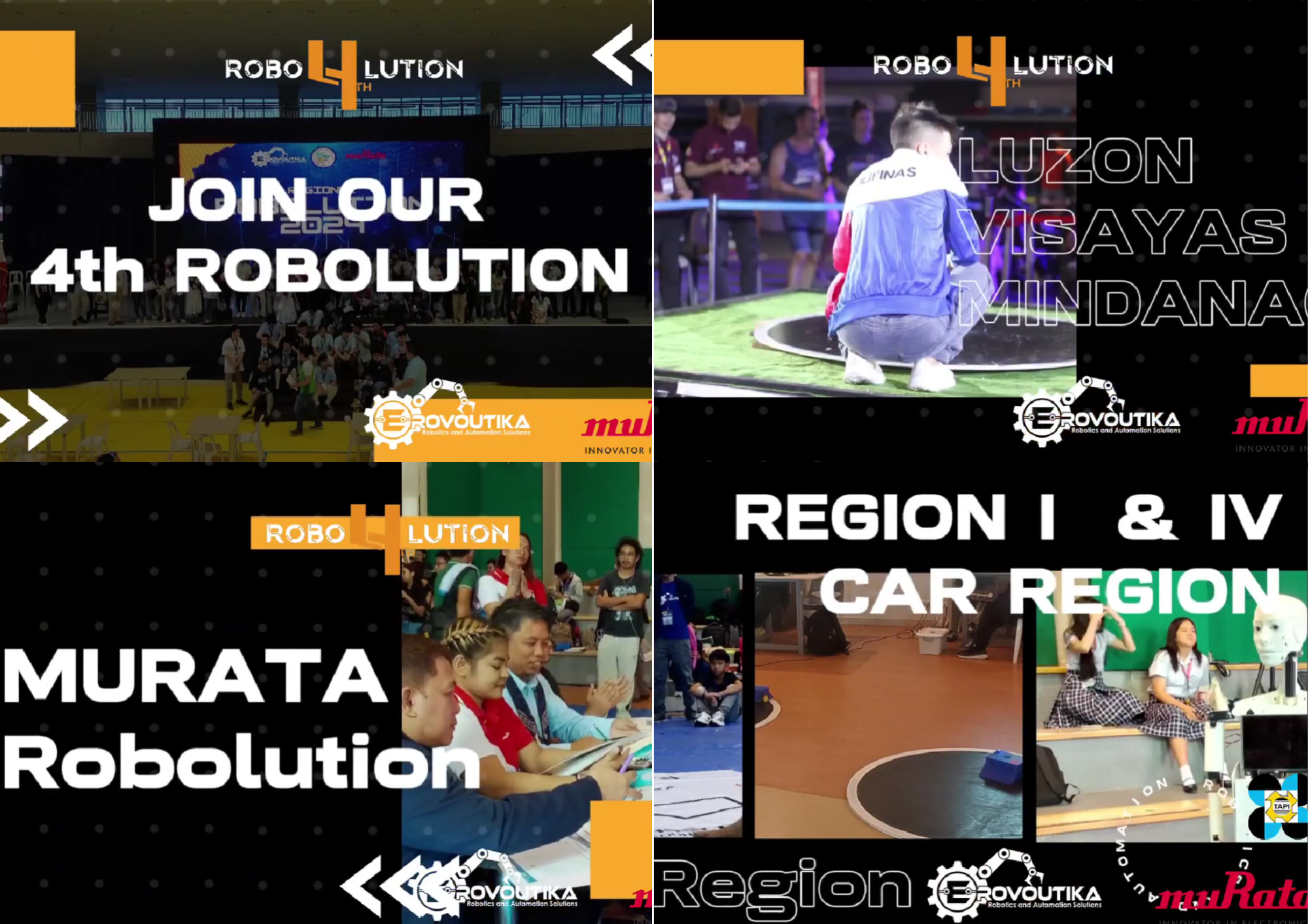 Join our 4th ROBOLUTION:ROBOTICS & AUTOMATION COMPETITION !