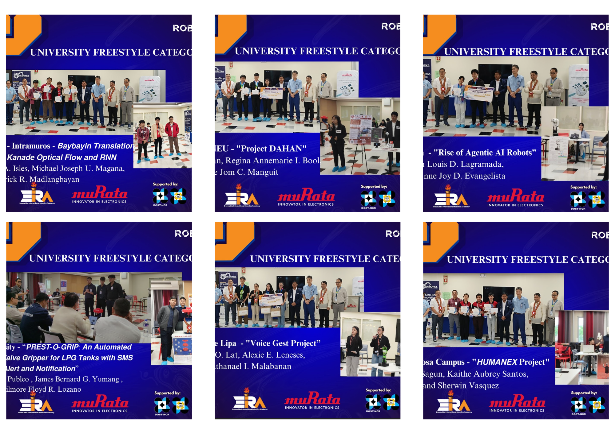 CONGRATULATIONS TO ALL PARTICIPANTS!