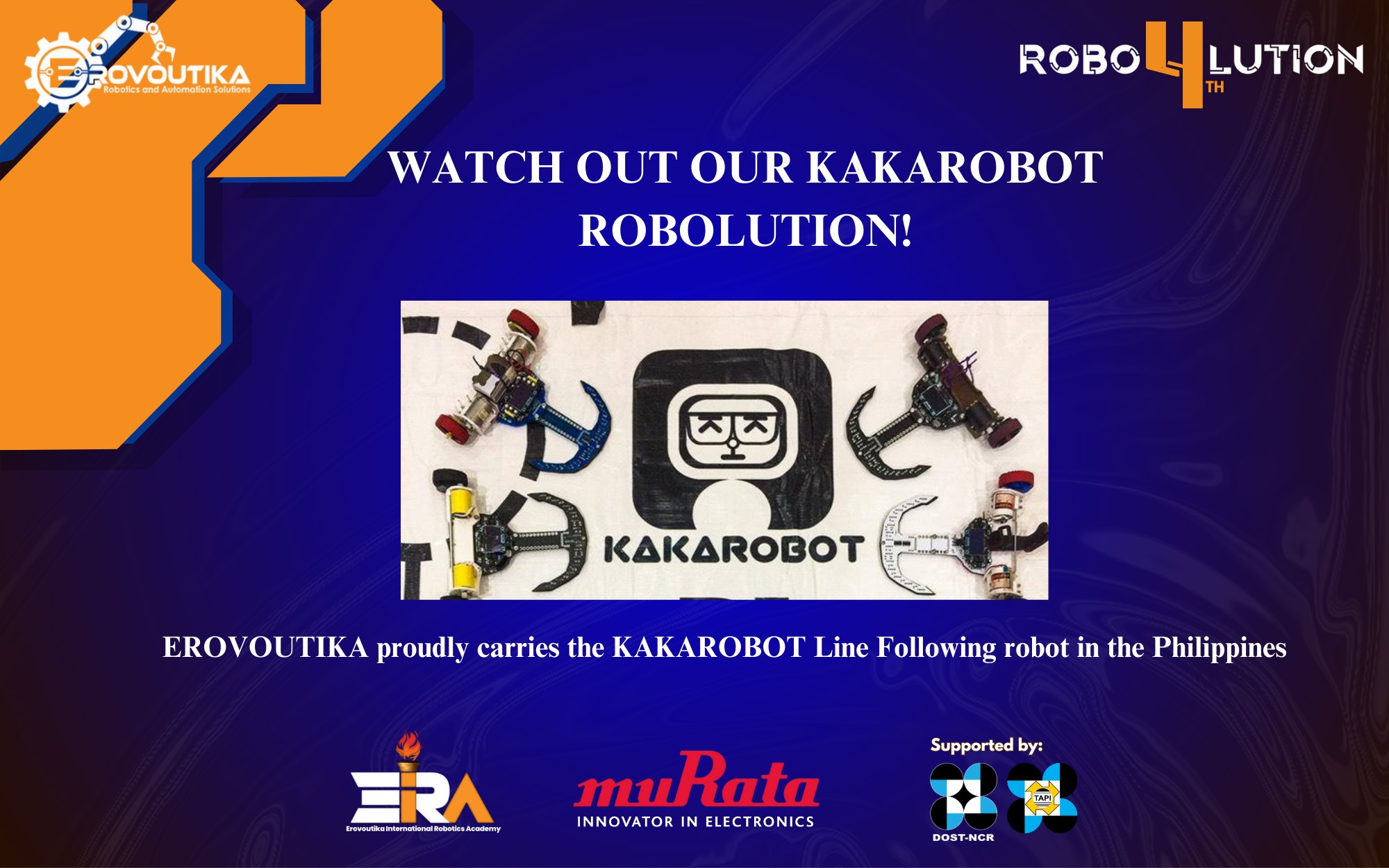 KAKAROBOT ROBOLUTION is coming your way!
