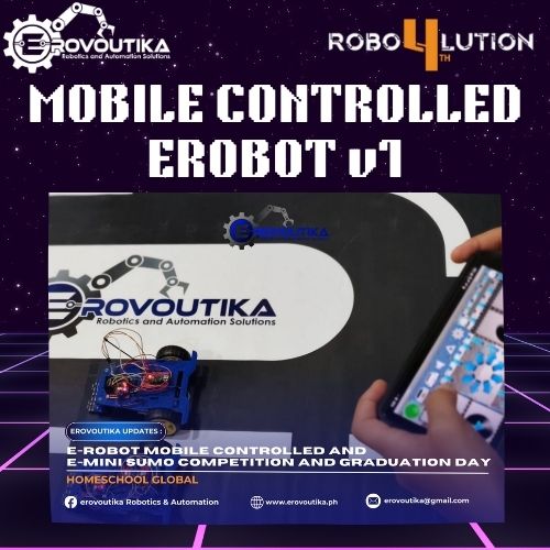 MOBILE CONTROLLED E-ROBOT v1