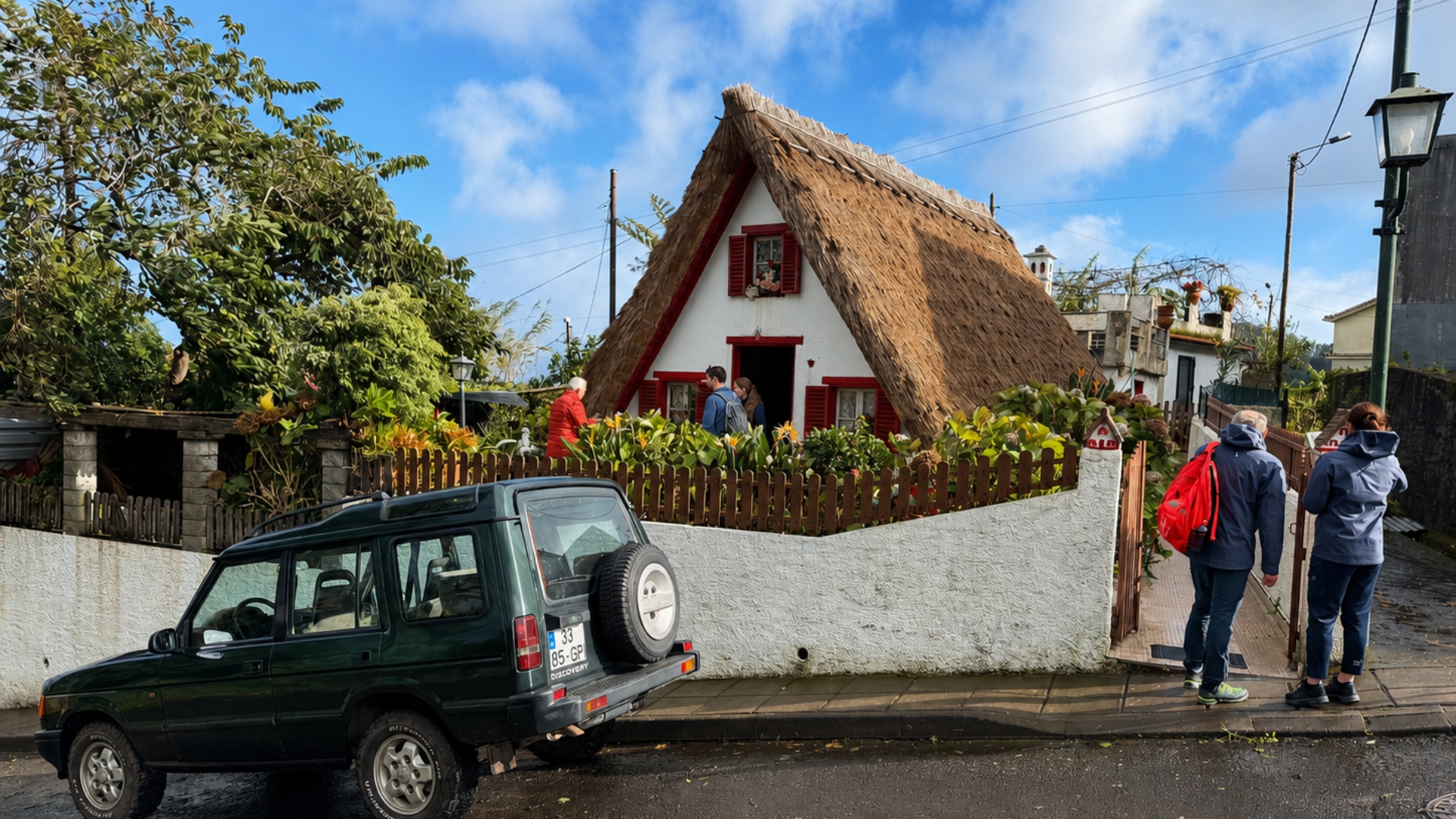 Traditional houses in Santana