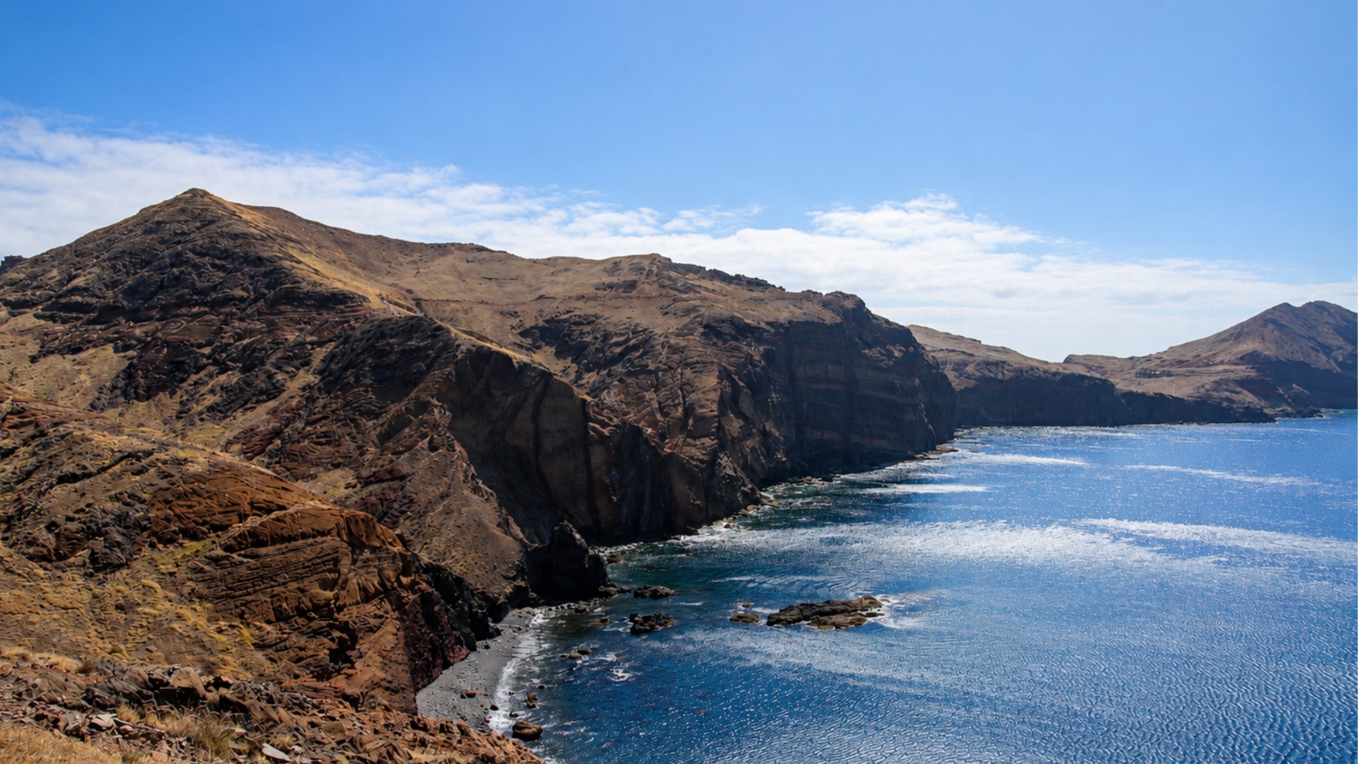 Coastal viewpoint at Ponta do Rosto