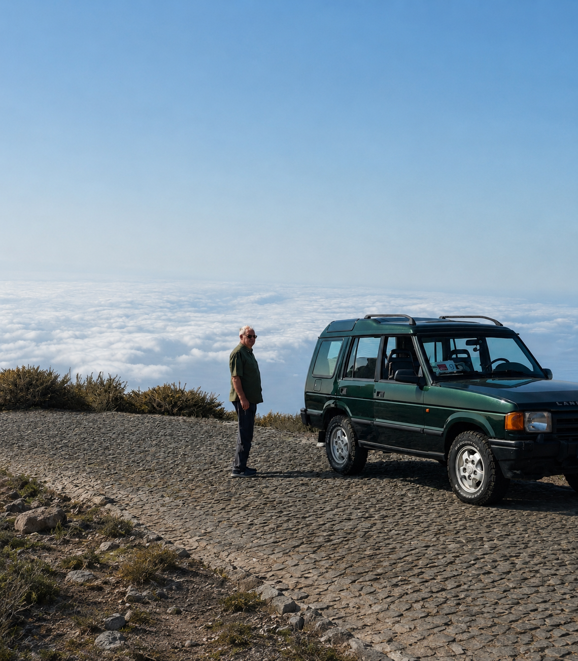 Guests on a private tour in Madeira