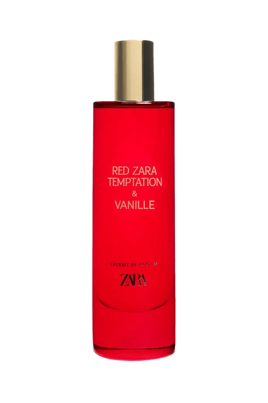 RED ZARA TEMPTATION & VANILLE EXTRAIT DE PARFUM 80ML (2.71 FL. OZ).
