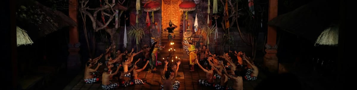 Beautiful scenery in Bali
