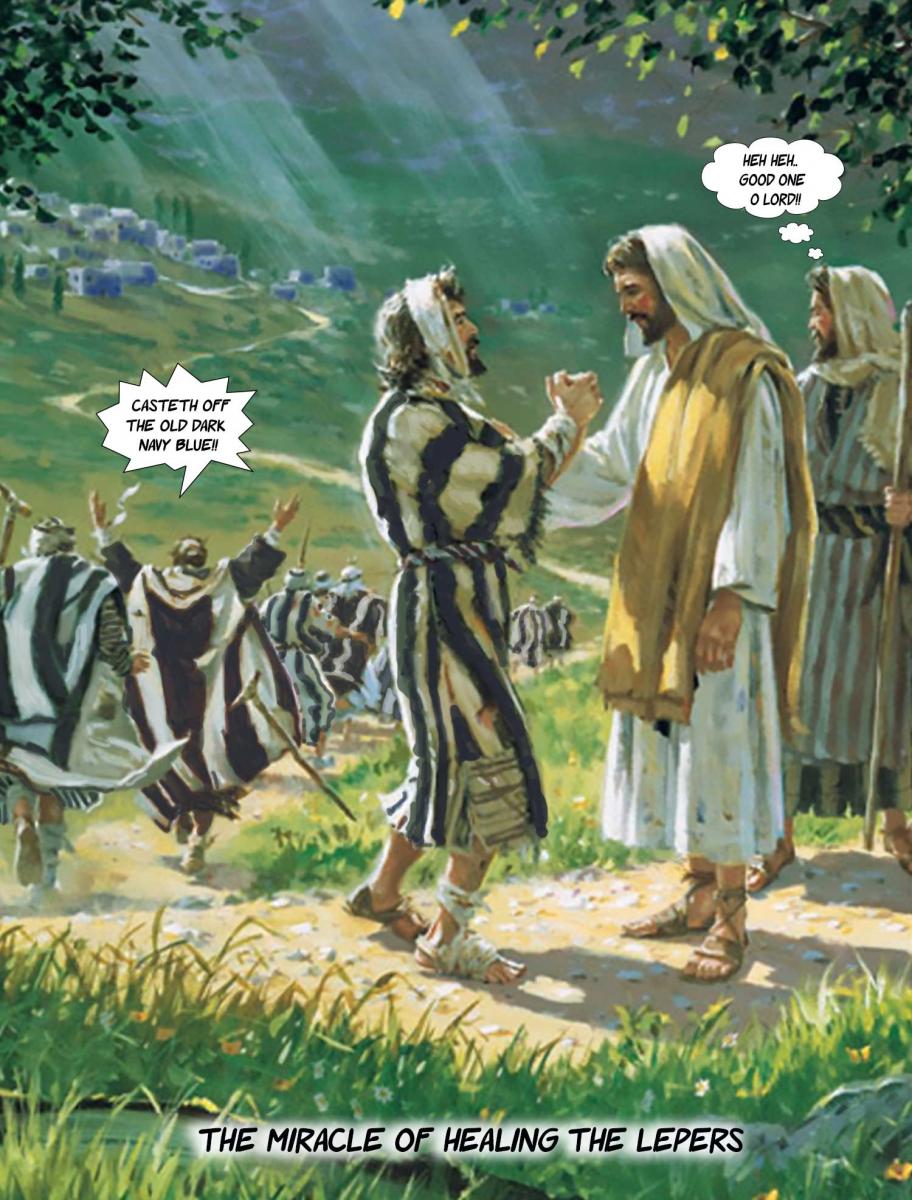 X Healing The Lepers