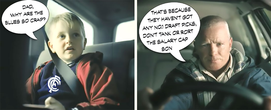 X Why Blues Crap Dad