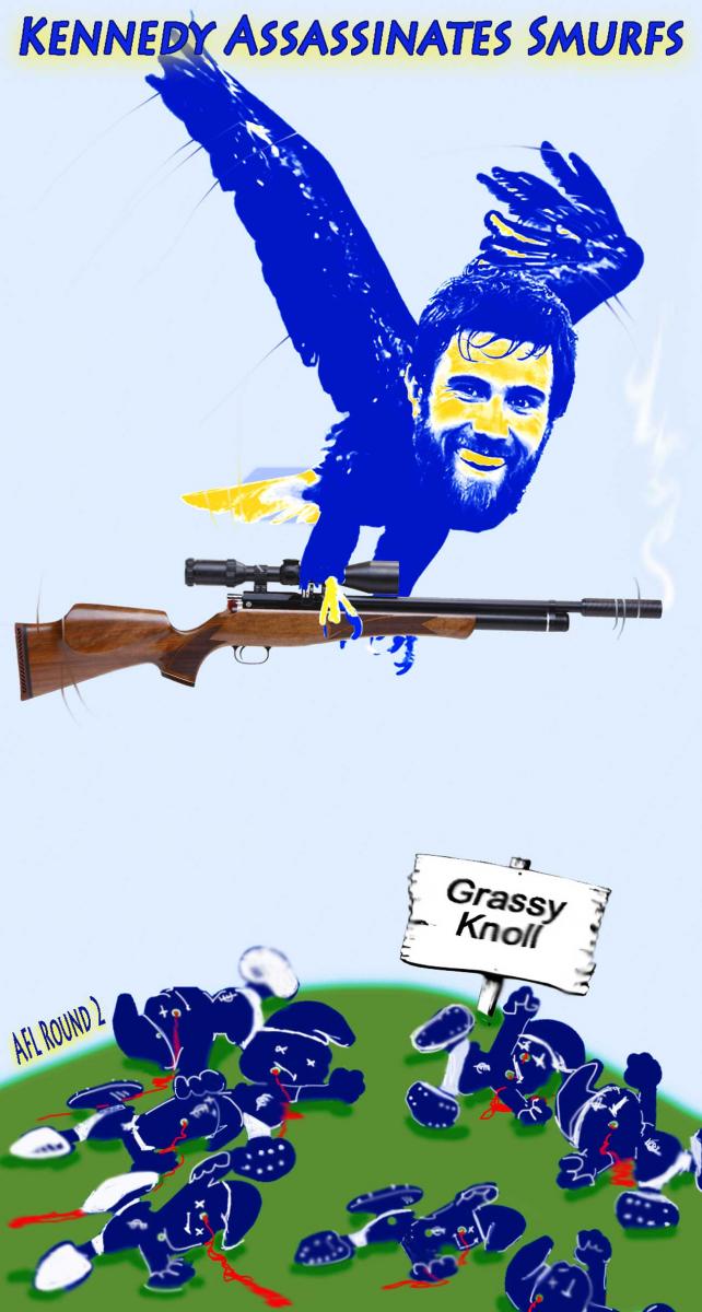 Kennedy Assassinates Smurfs