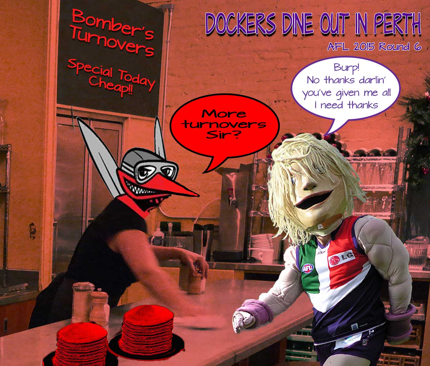 Dockers Dine Out In Perth