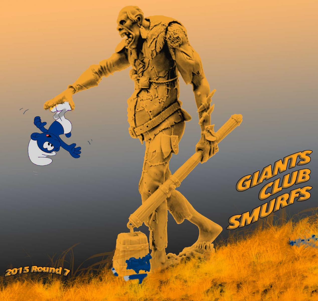 Giants Club Smurfs