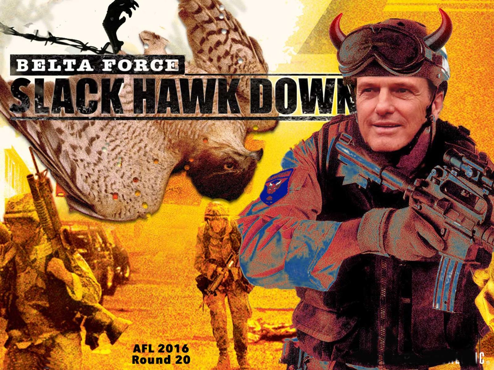 Brown Hawk Down