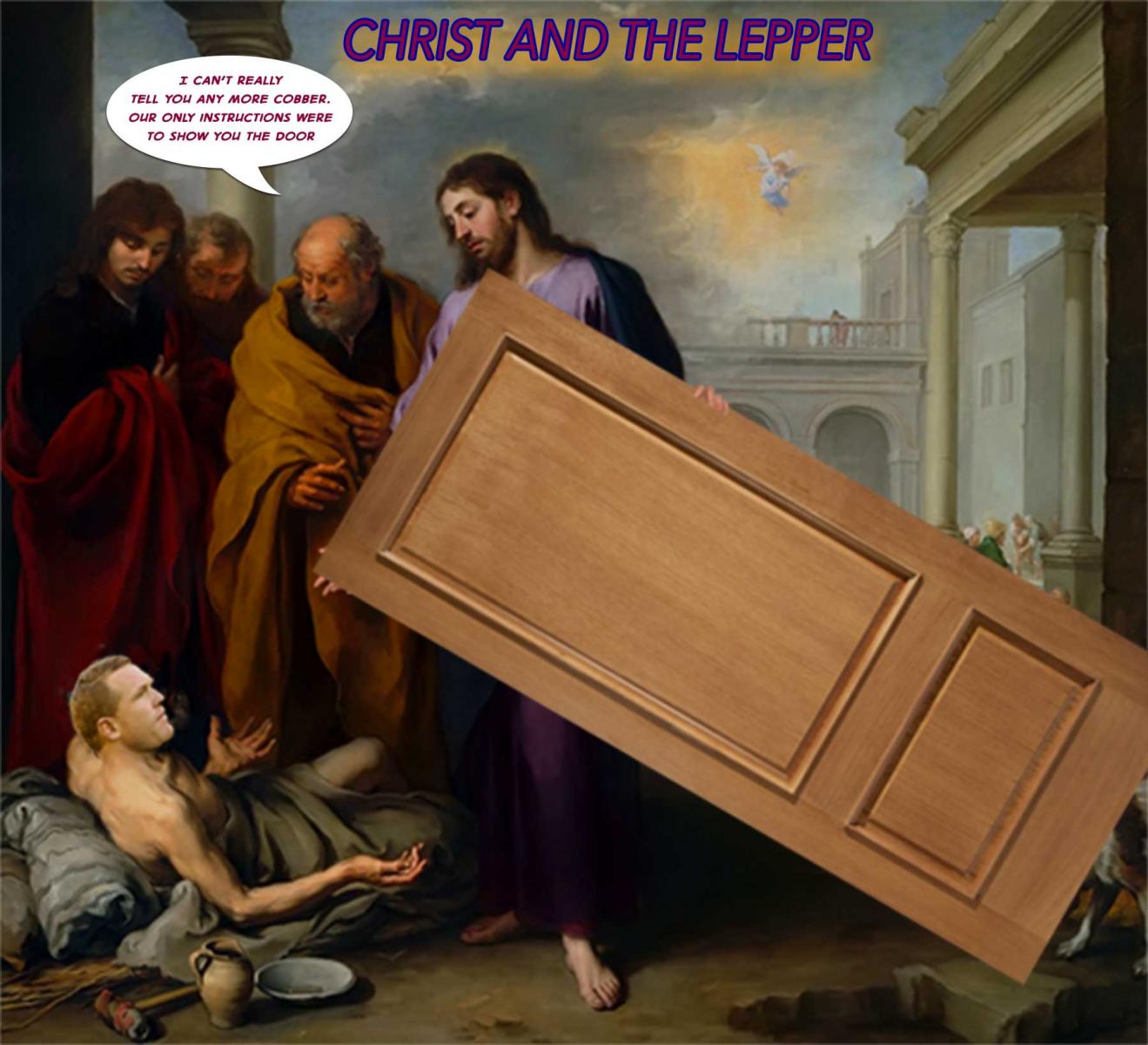 Christ & The Lepper